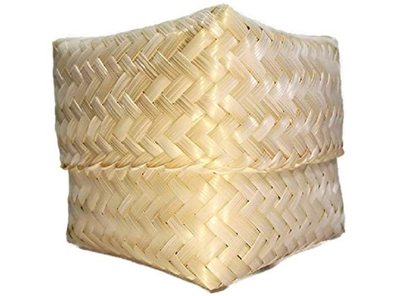 डिमसम स्ट्रीमर बांस की भाप टोकरी