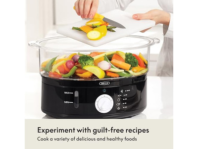 डिम सम 10 इंच बांस की भाप टोकरी