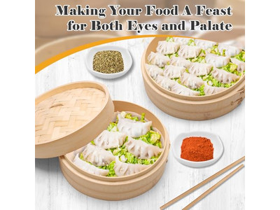 मशीन स्टीम्ड बन पॉट बांस की भाप टोकरी