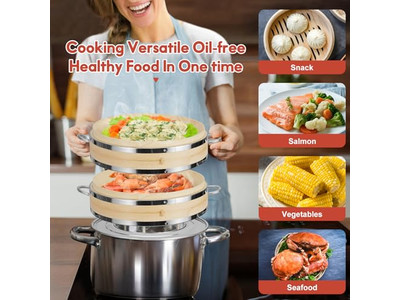 स्ट्रीमर बांस स्ट्रीमर बांस की भाप टोकरी